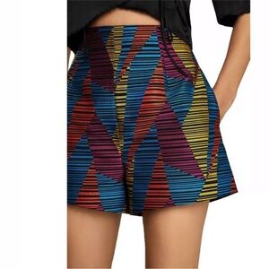 Colorful Geometric Women's Shorts